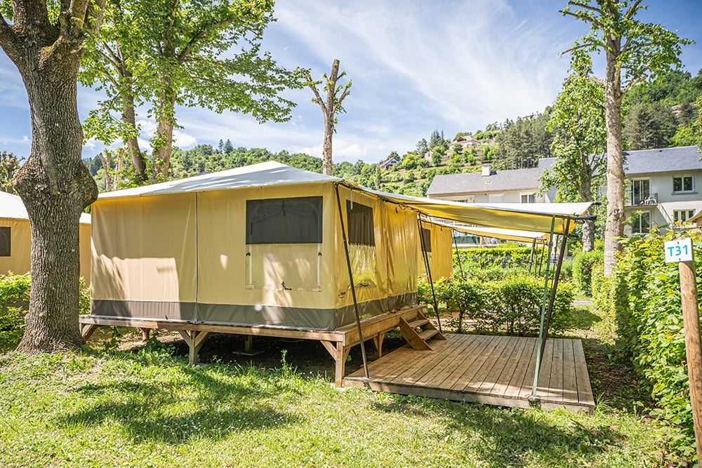 Tentes Lodges Camping Gévaudan