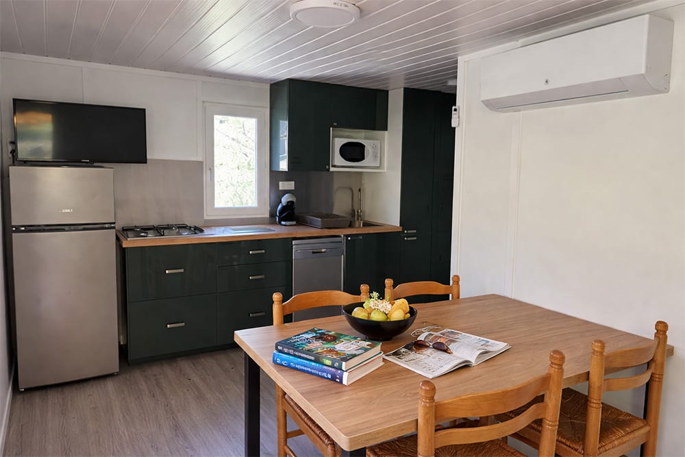 Chalets Premium Salon Camping Gévaudan Aubrac