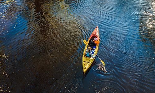 Canoe proche camping Gévaudan