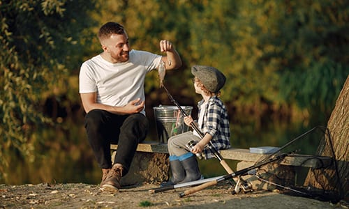 Pêche proche camping Gévaudan