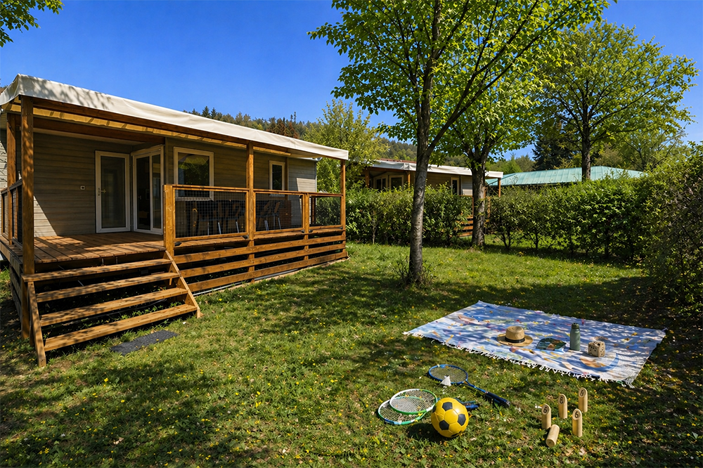 Chalets Premium Camping Gévaudan Aubrac