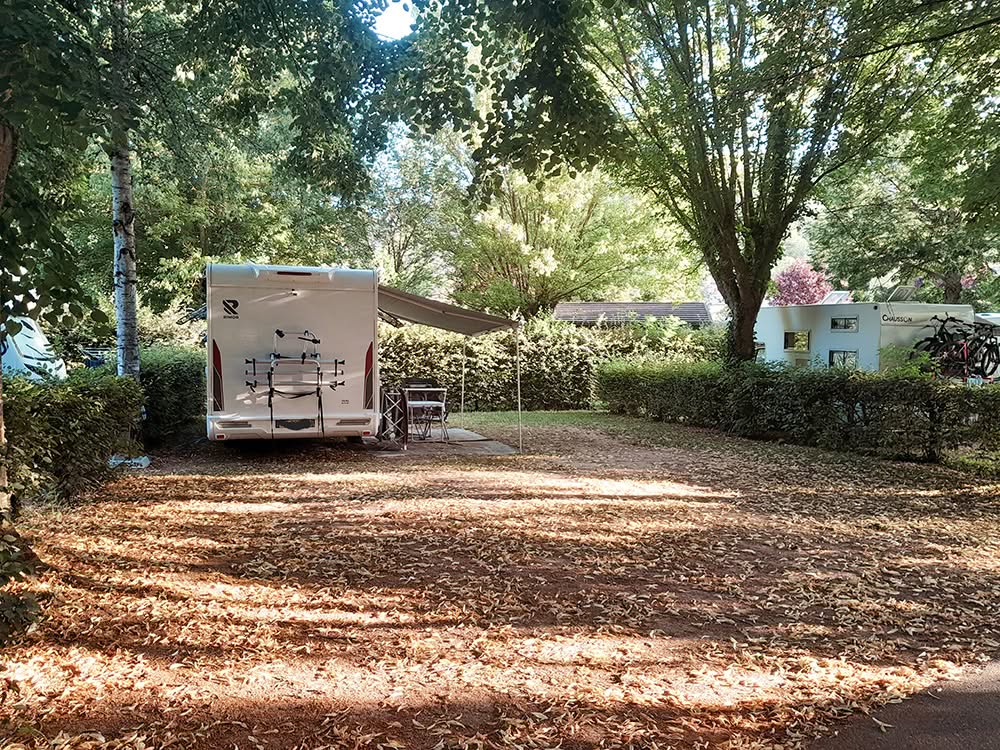 Emplacement caravane camping Gévaudan